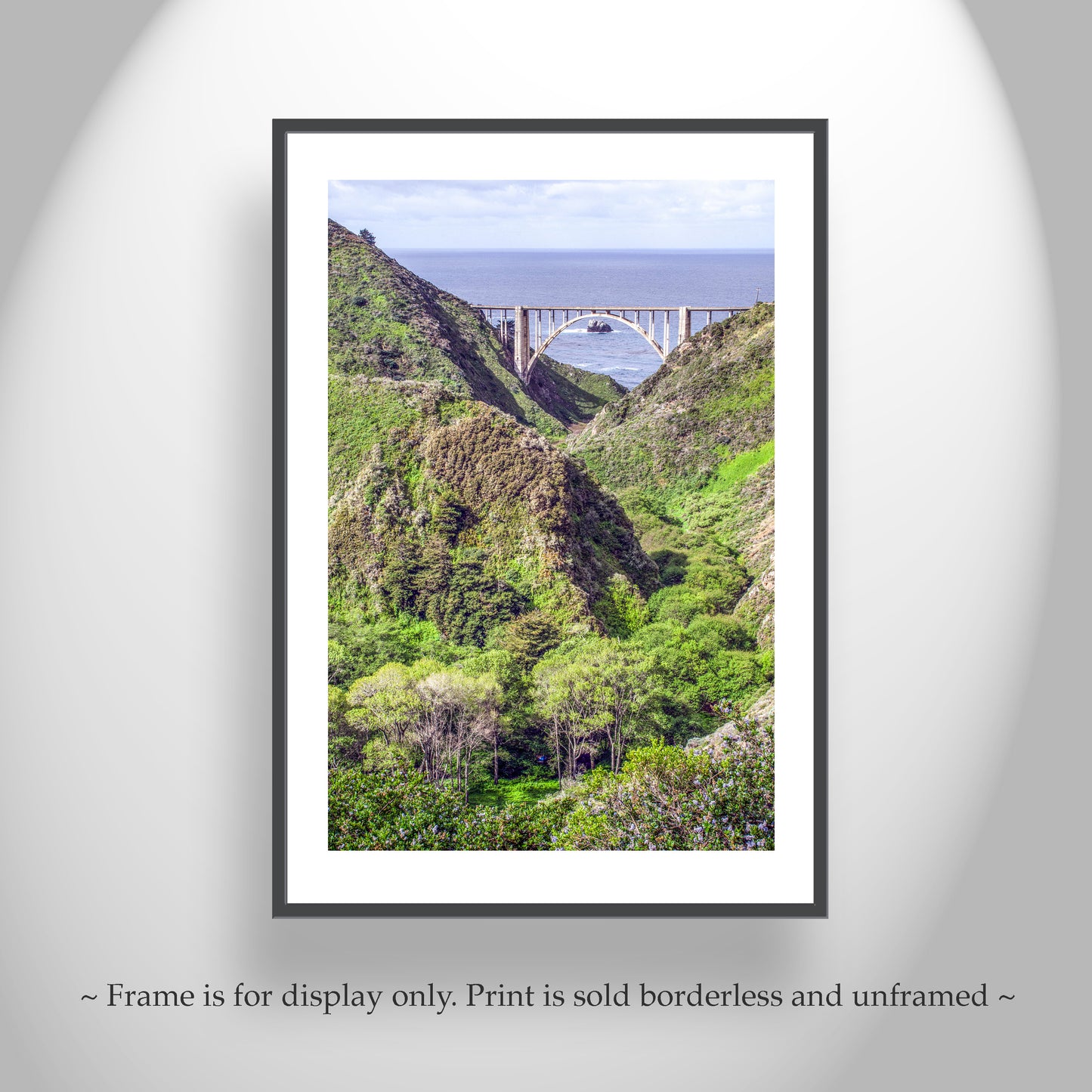 Big Sur California Bixby Creek Bridge Matched Set 2 Art Prints