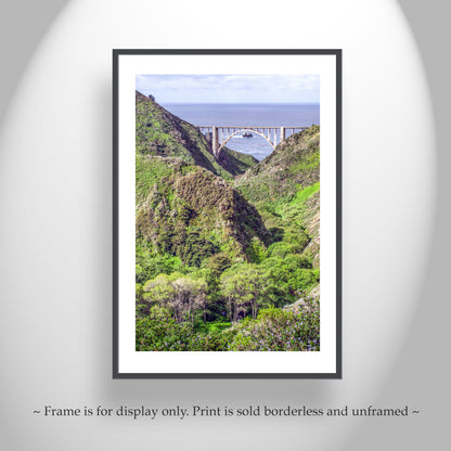 Big Sur California Bixby Creek Bridge Matched Set 2 Art Prints