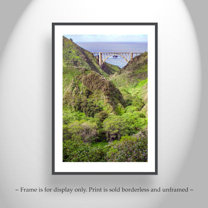 Big Sur Coast Wall Art | Bixby Creek Bridge Photography Prints Set of 2