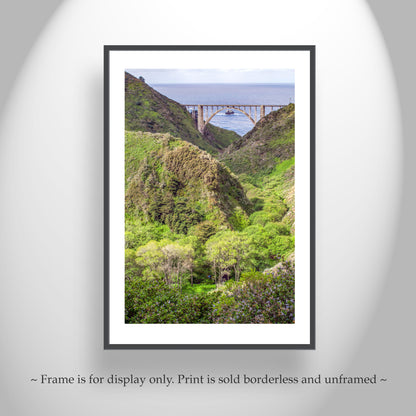 Big Sur Coast Wall Art | Bixby Creek Bridge Photography Prints Set of 2