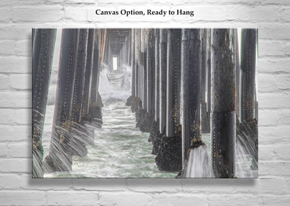 Oceanside Pier Black & White Print | San Diego California