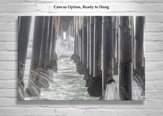 Oceanside Pier Black & White Print | San Diego California