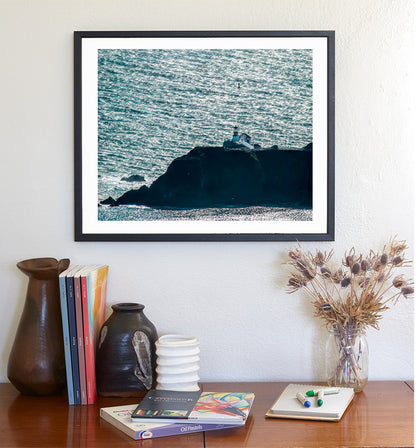 Marin Headlands California Ocean Photography | Point Bonita Lighthouse