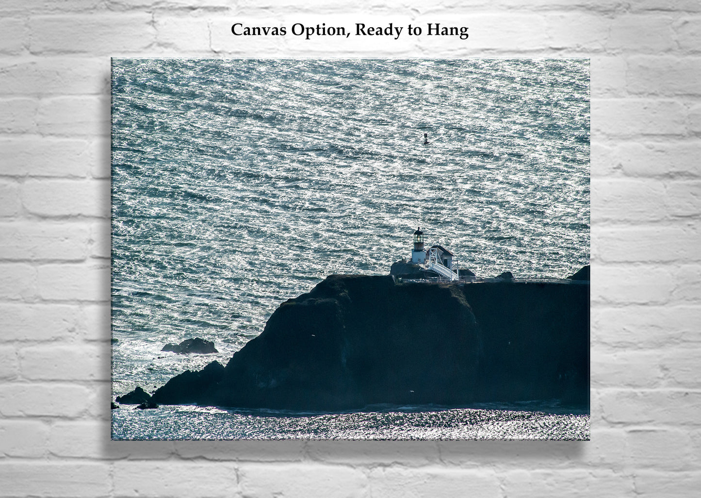 Marin Headlands California Ocean Photography | Point Bonita Lighthouse