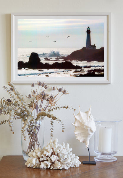 Lighthouse Print at Pigeon Point California Coast San Mateo