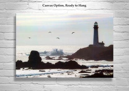 Lighthouse Print at Pigeon Point California Coast San Mateo