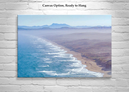 Point Reyes Seashore at Marin County California Coast Wall Decor