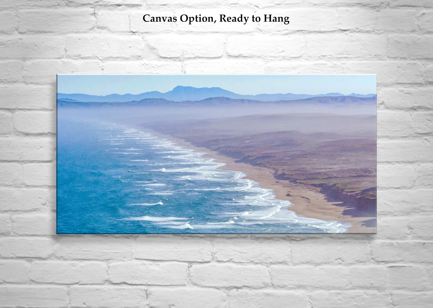 Point Reyes Marin County Panoramic Art with Pacific Ocean Seascape