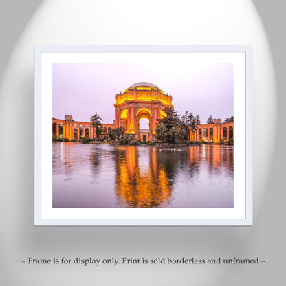 Palace of Fine Arts Print at Presidio Park San Francisco California