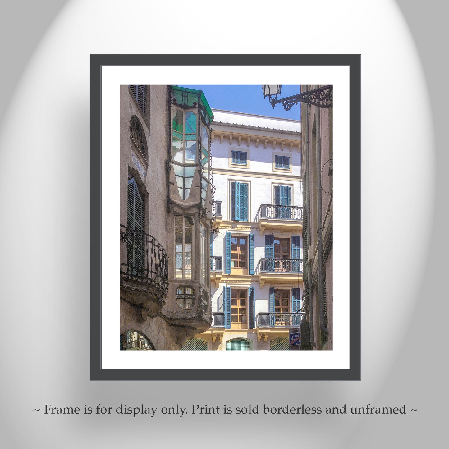 Palma Wall Art | Majorca Spain Blue Shutters Photography Print