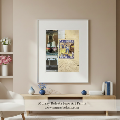 Gordiola Mallorca Spain Palma Street Photograph | Spain Travel Wall Art by Murray Bolesta