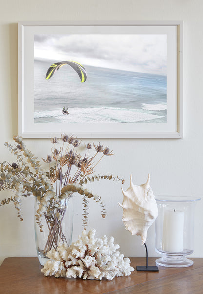 Paraglider Picture at Torrey Pines San Diego California Coast
