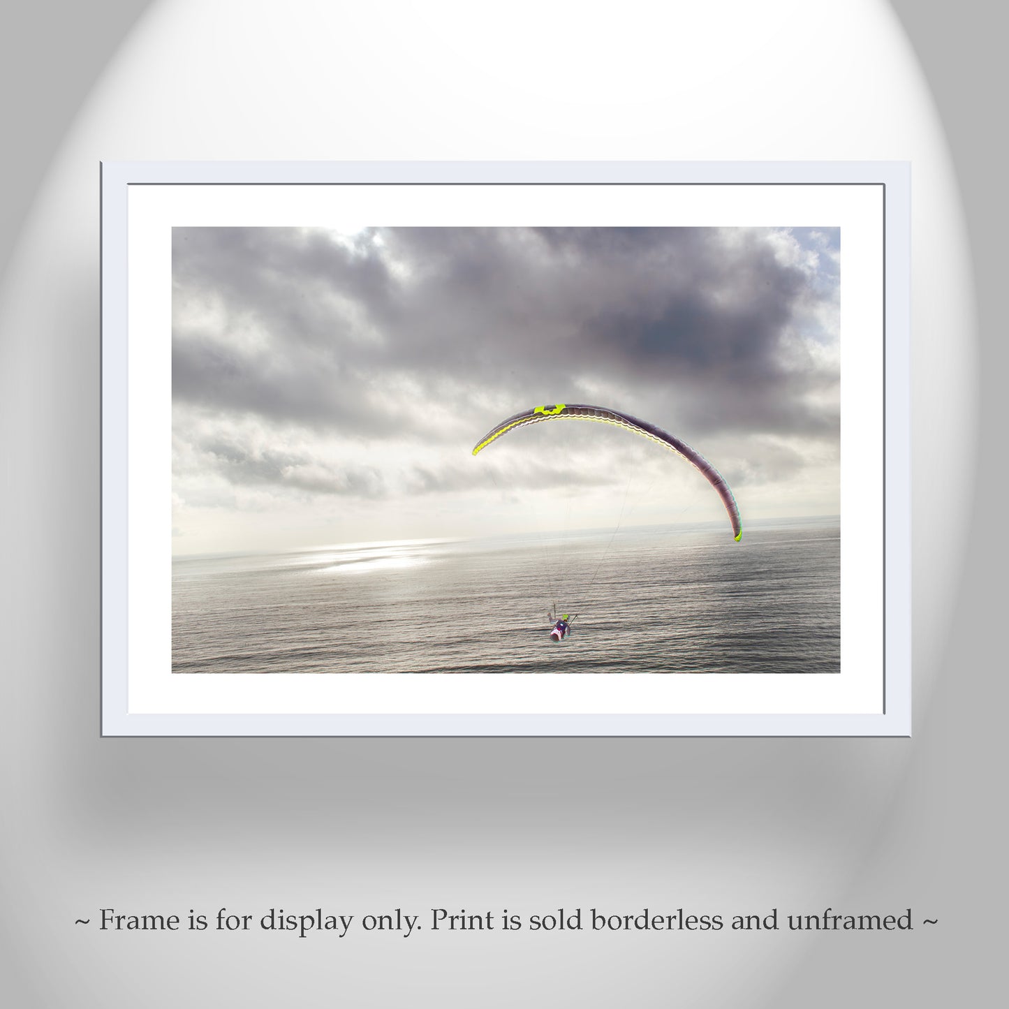 Paraglider Art Print at Torrey Pines San Diego California