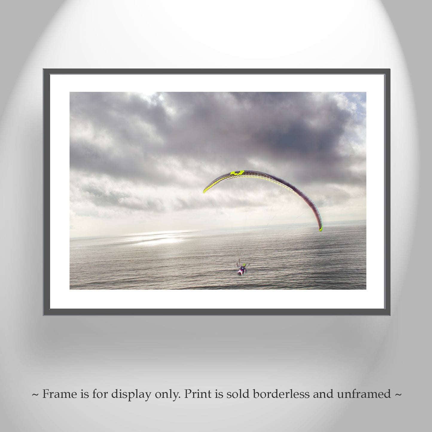 Paraglider Art Print at Torrey Pines San Diego California
