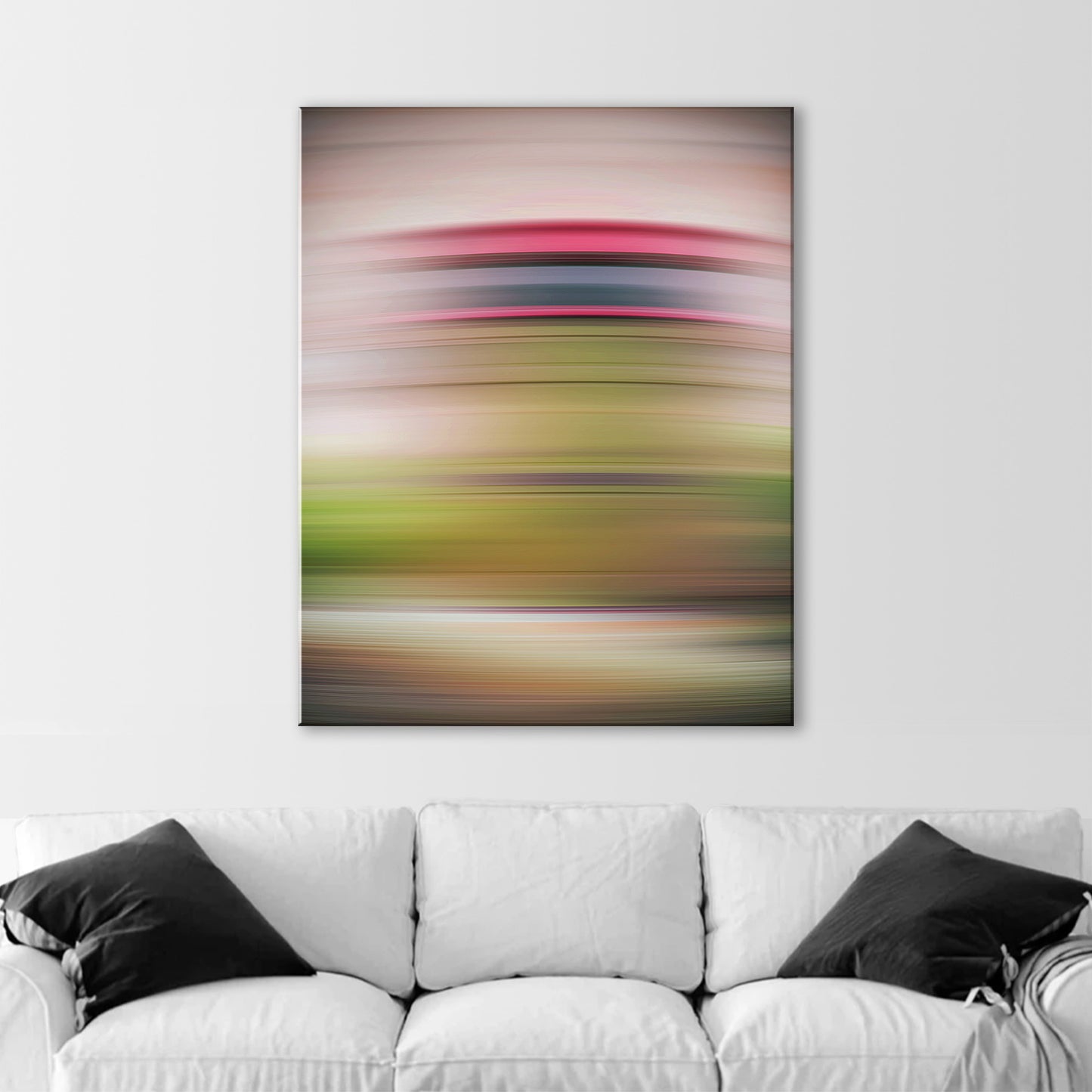 Southwestern Abstract Framed Canvas Art Ready to Hang