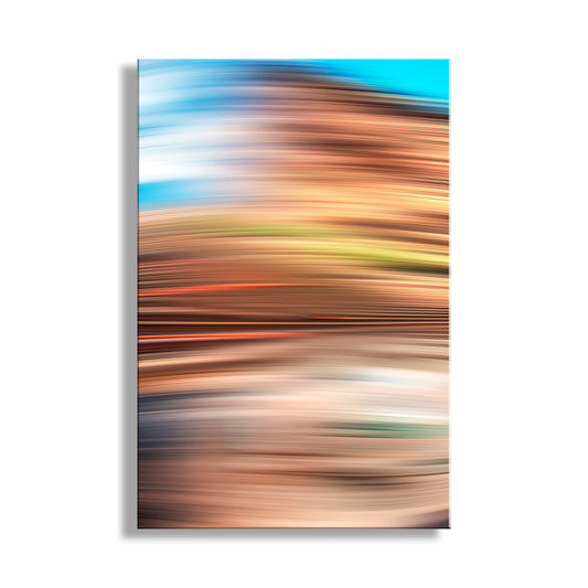 Southwestern Wall Decor on Framed Canvas in Abstract