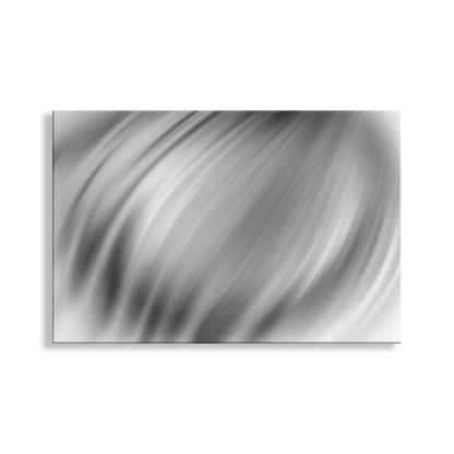 Abstract black and white pattern on a white background. Black and White Modern Art on Framed Canvas as Wall Decor