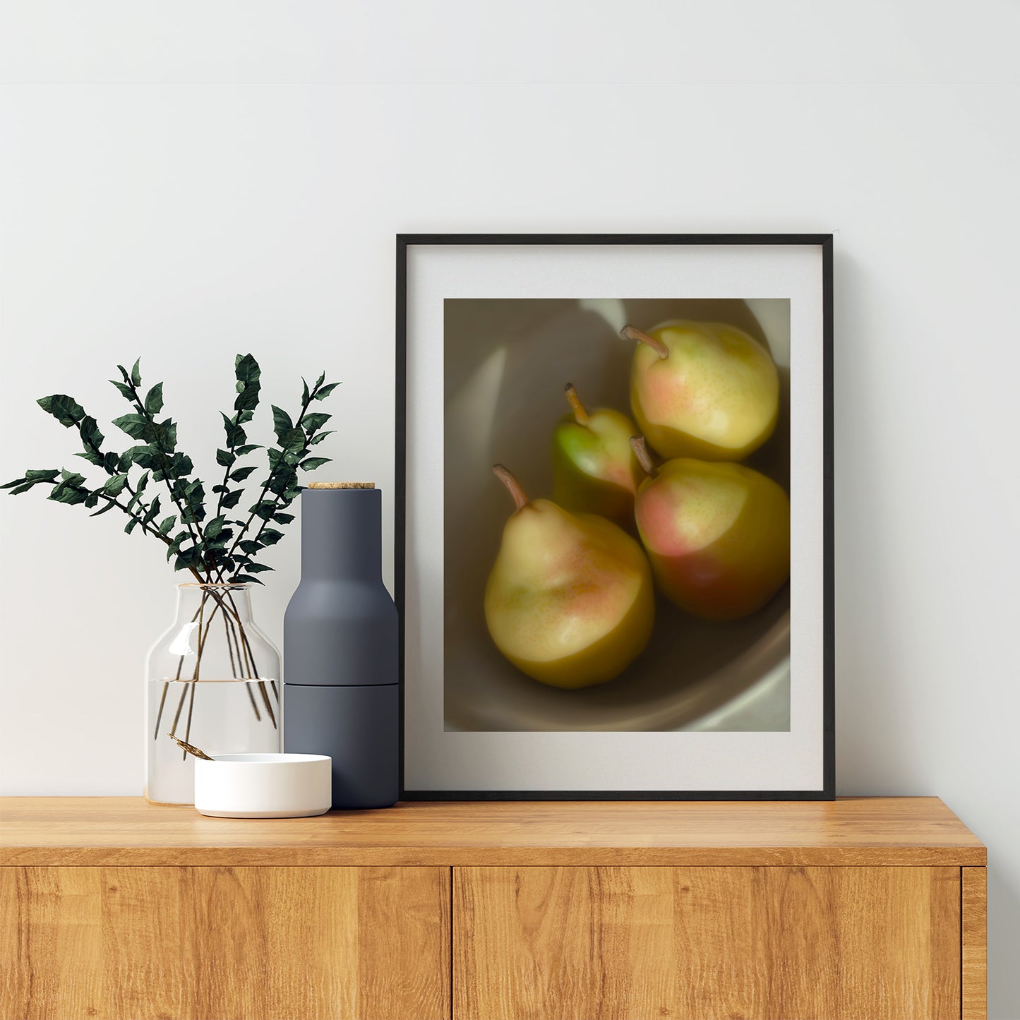 Pear Still Life | Fine Art Food Photography Print