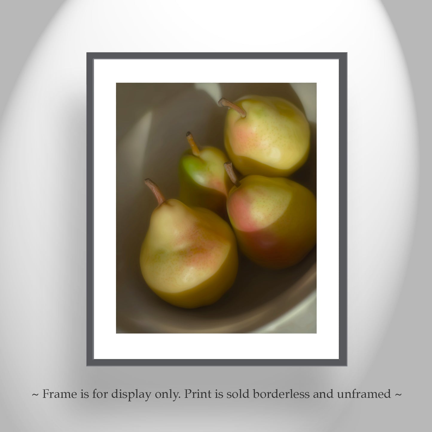 Pear Still Life | Fine Art Food Photography Print
