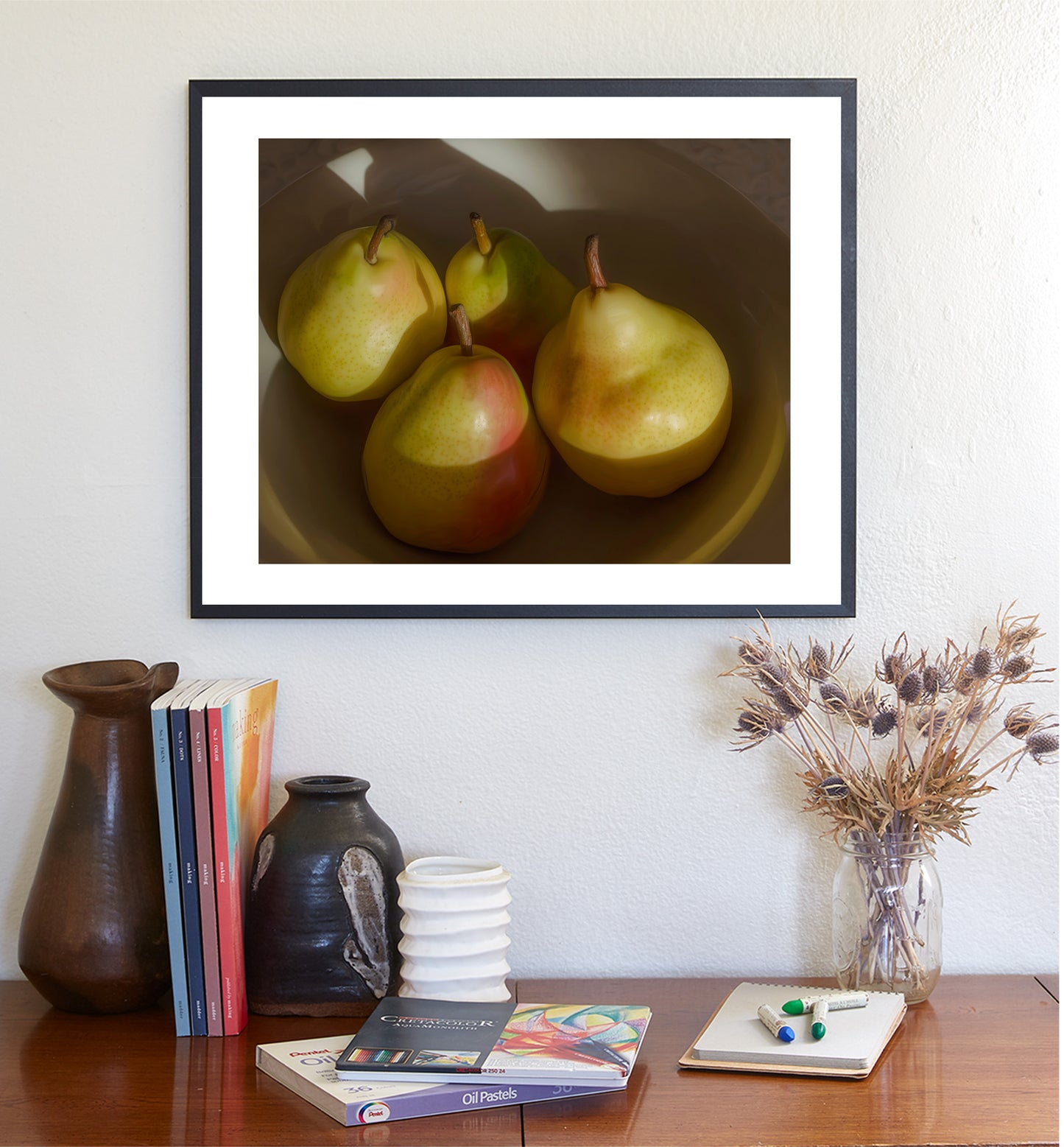 Pear Still Life | Fine Art Food Photography Print