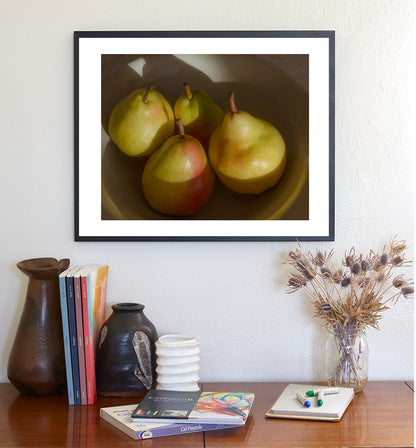 Pear Still Life | Fine Art Food Photography Print