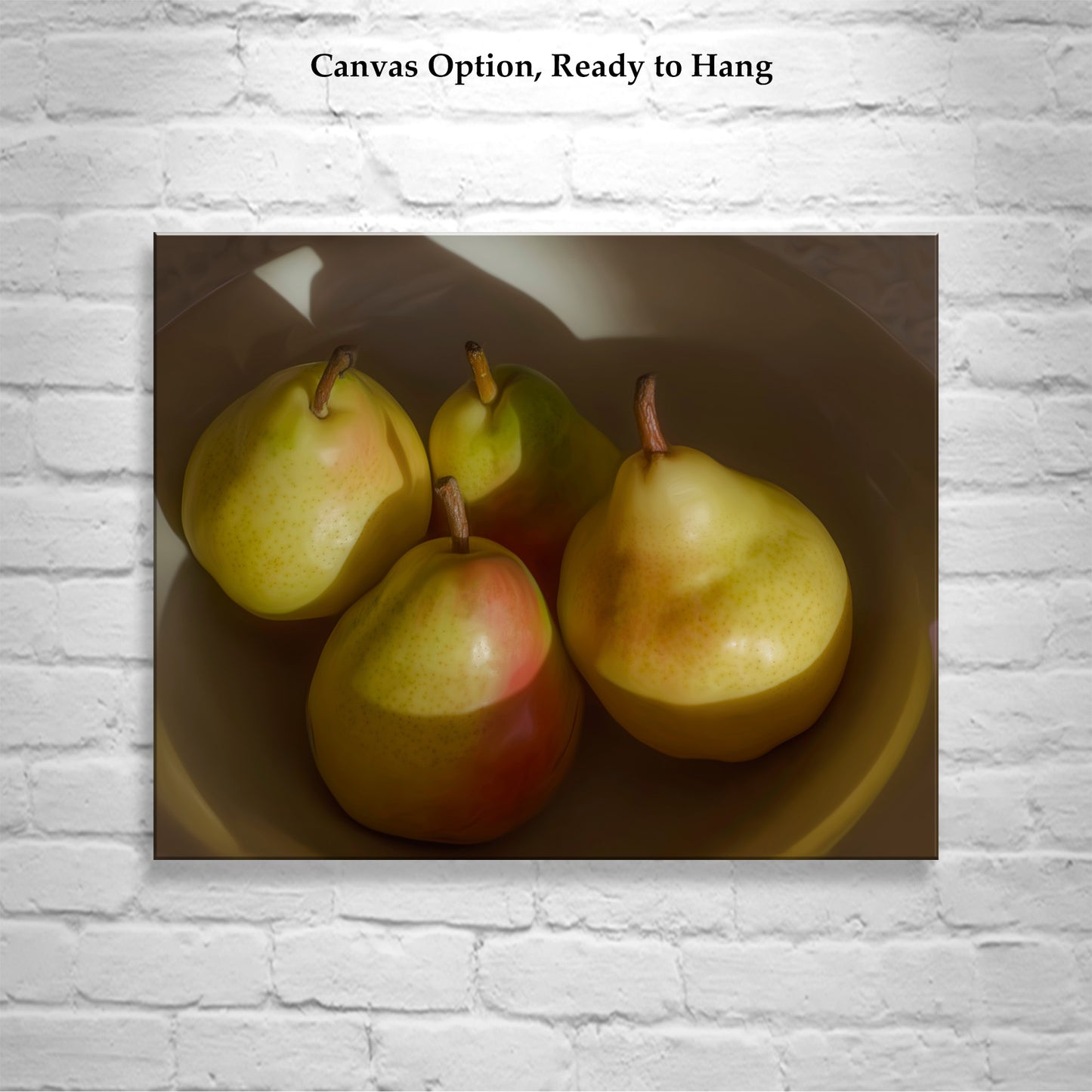 Pear Still Life | Fine Art Food Photography Print