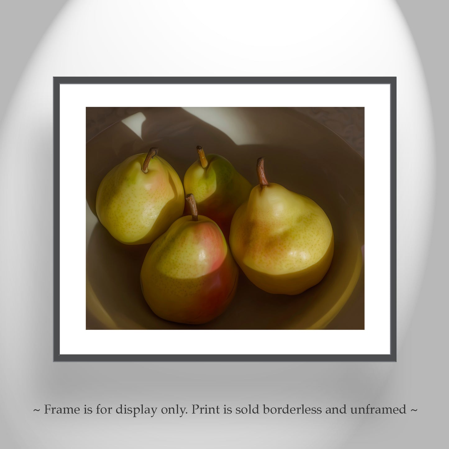 Pear Still Life | Fine Art Food Photography Print