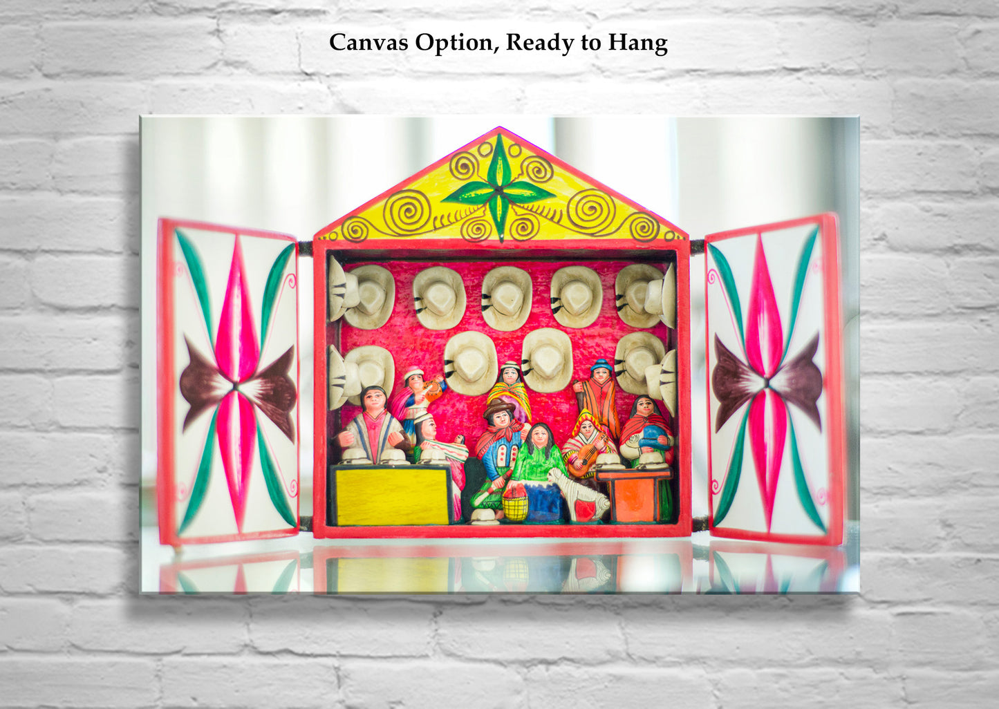 Peruvian Retablo Fine Art Print for Home or Office Decor