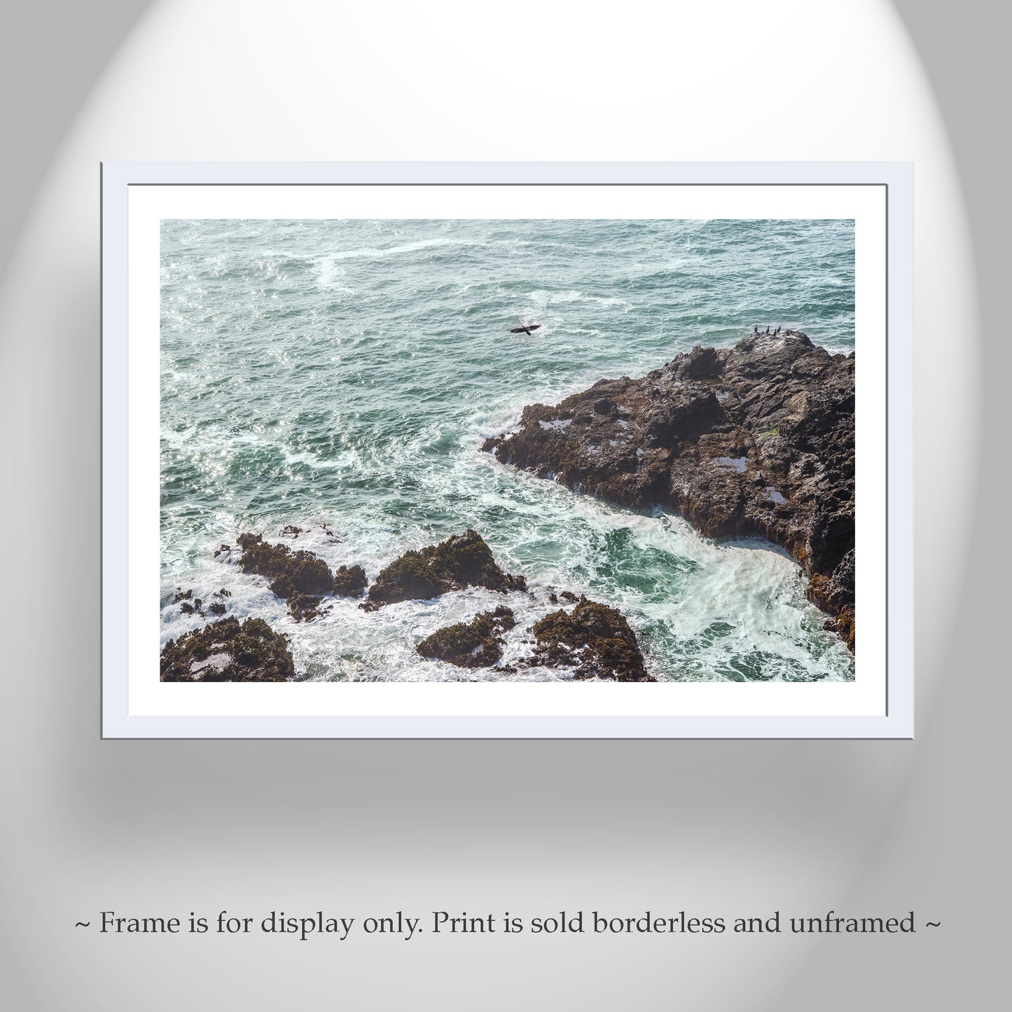 Mendocino Coast Art with Pacific Ocean Waves at Point Arena