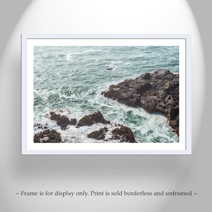Mendocino Coast Art with Pacific Ocean Waves at Point Arena