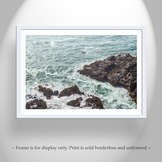 Mendocino Coast Art with Pacific Ocean Waves at Point Arena