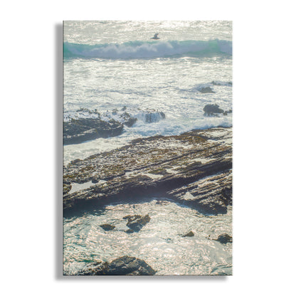 This fine art print is for sale in my Magnificent Mendocino Coast collection!

My dramatic depiction of the rugged seacoast at Point Cabrillo, northern California, planet Earth! Original, unique, signed art by Murray Bolesta.