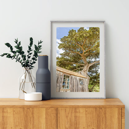 Point Lobos Art Print with Whaler's Cabin at Carmel by the Sea