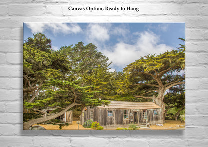 Point Lobos Carmel by the Sea California Art Print with Whalers Cabin