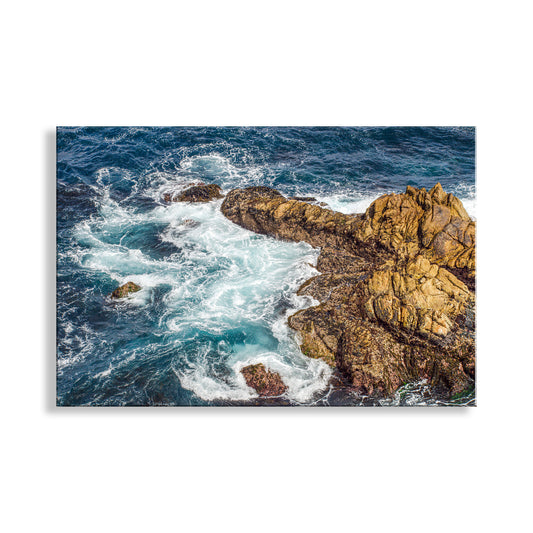 Monterey Coast Photo with Point Lobos Ocean Waves