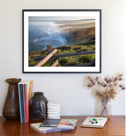 Point Reyes Seascape Art Print of California Coast