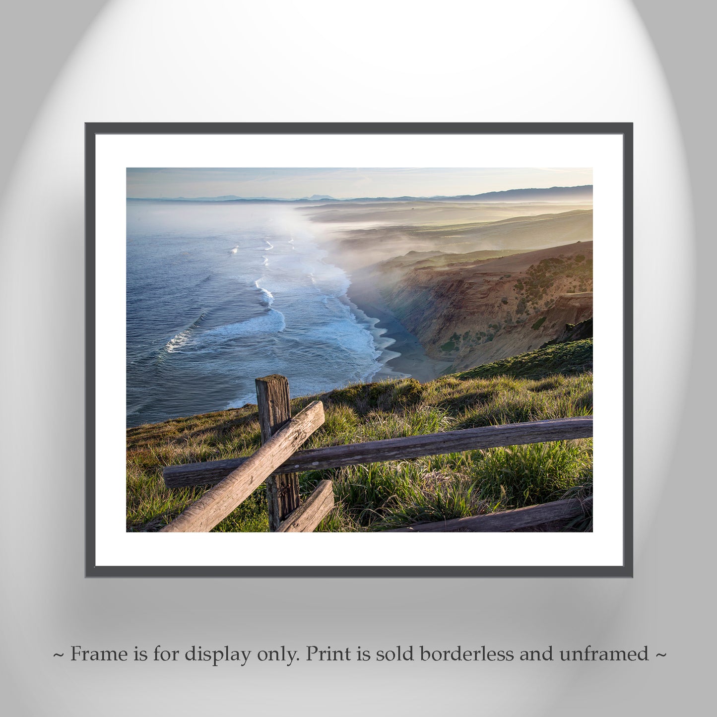 Point Reyes Seascape Art Print of California Coast