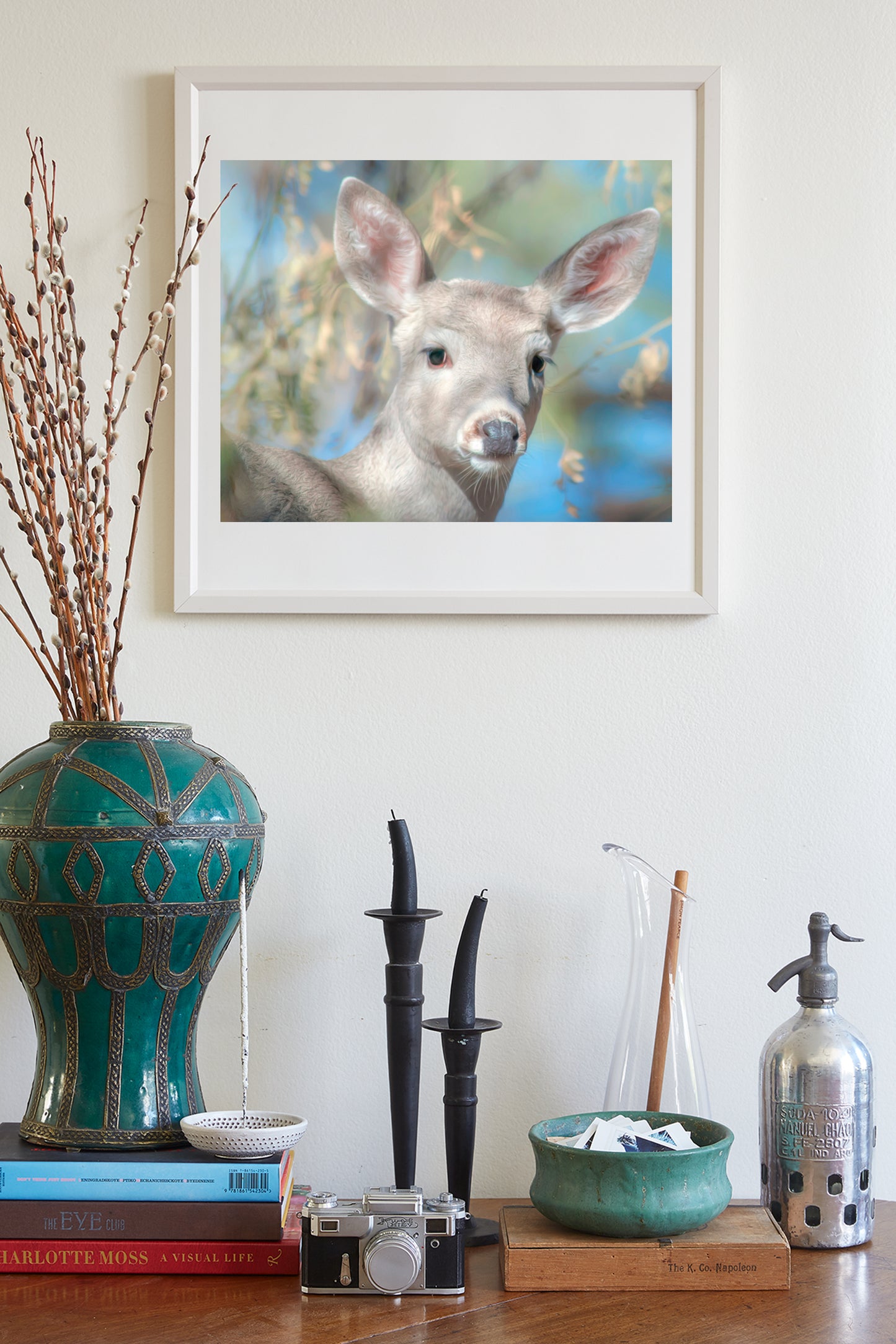 Deer Photograph as Cute Animal Art in Southern Arizona for Animal Lover