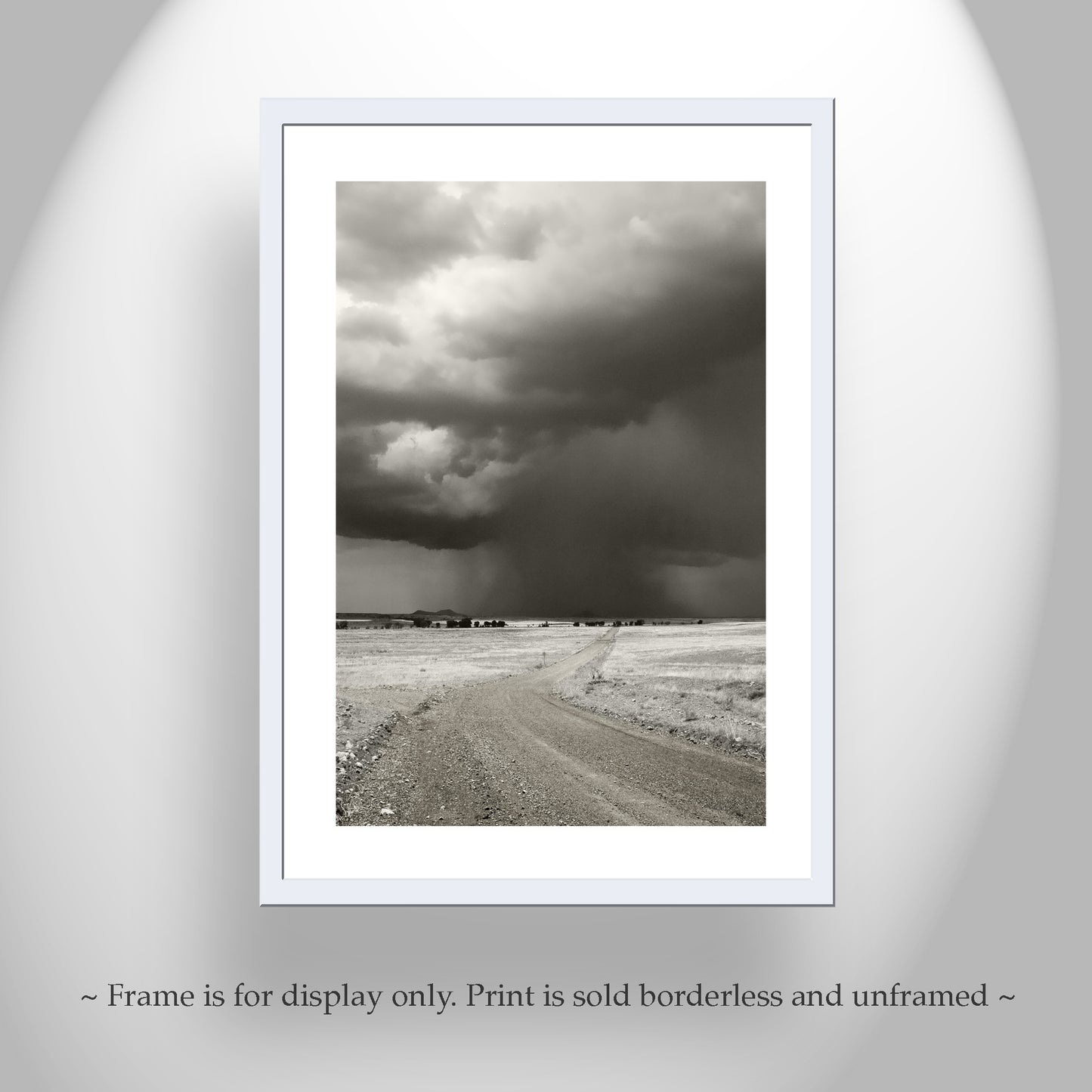 Southwest Monsoon Storm | Arizona Ranch Landscape Art | Rustic Country Roads