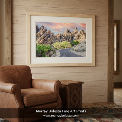 Owens Valley Art Print | Alabama Hills California Landscape Photography