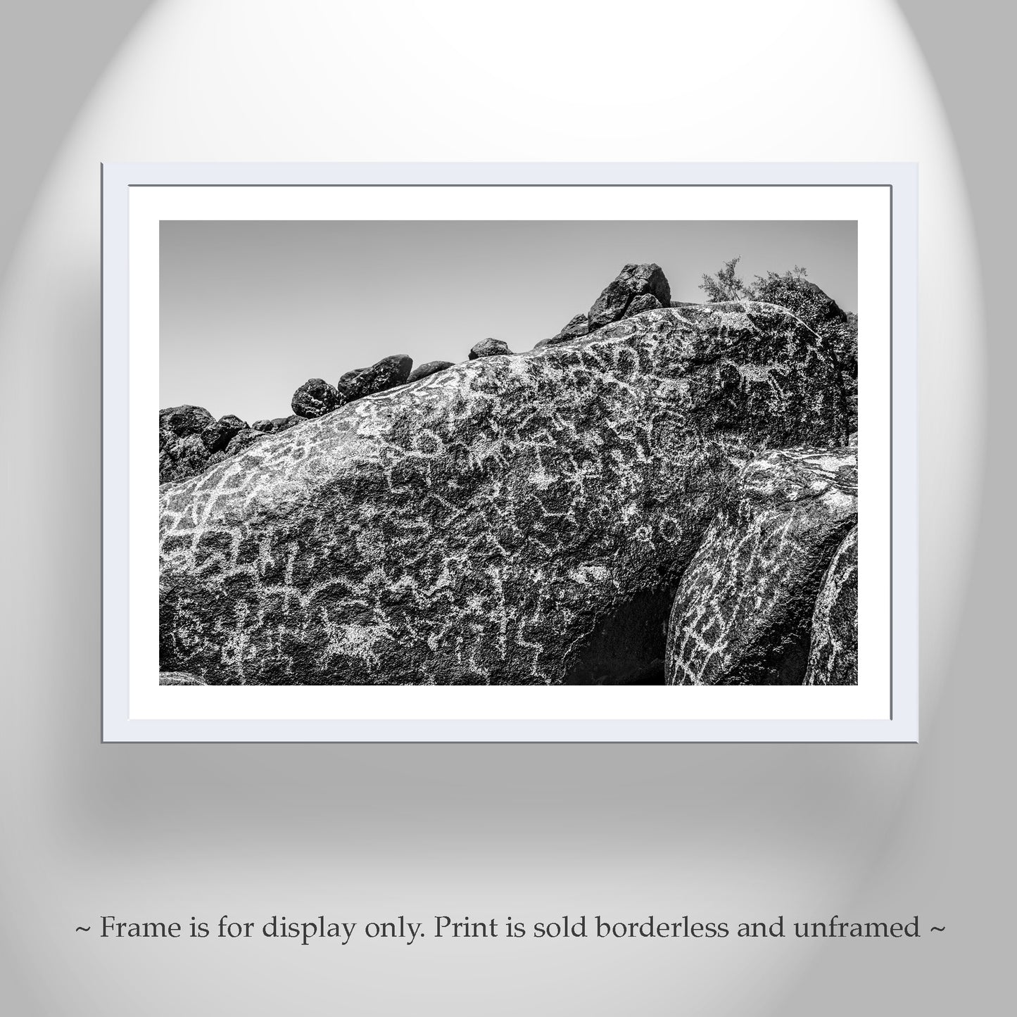 American Indian Petroglyph Fine Art Print | Arizona Desert