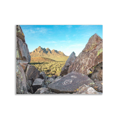 Native American Petroglyph Art - Arizona Desert Rock Print