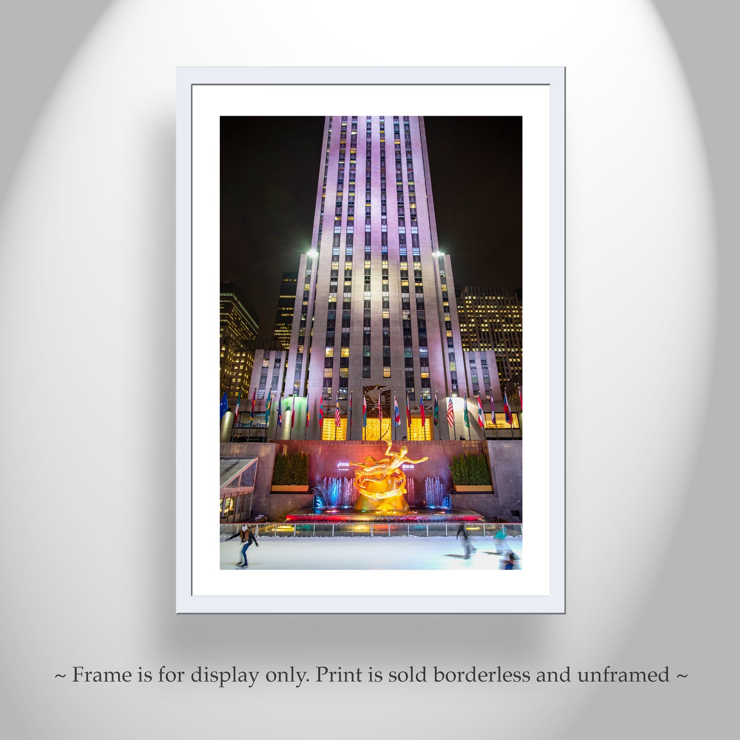 Rockefeller Center Ice Skating Rink | NYC Photography Wall Decor