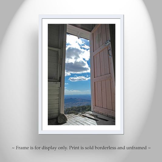 Surreal Art of Mexico Border Landscape Atascosa Mountains Peak Southern Arizona