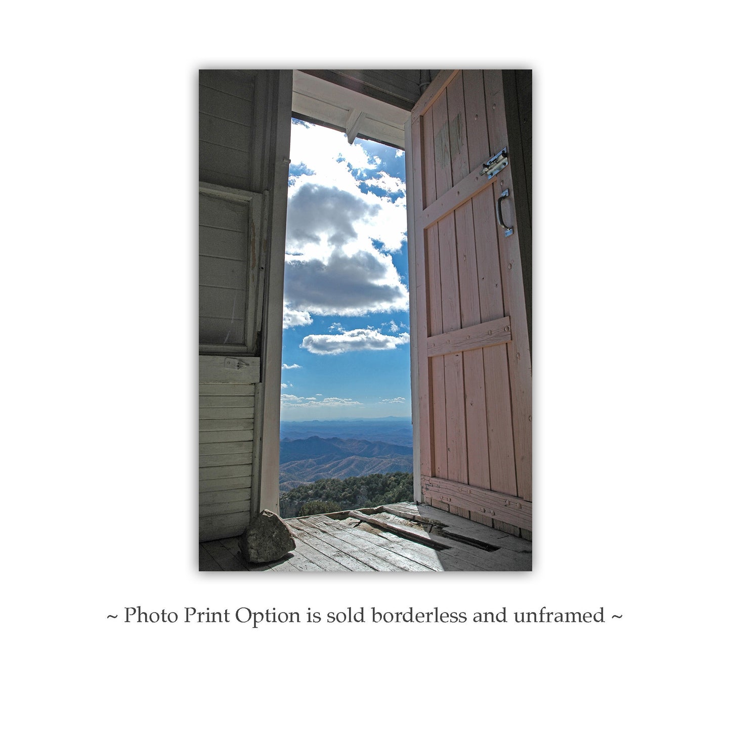 Surreal Art of Mexico Border Landscape Atascosa Mountains Peak Southern Arizona