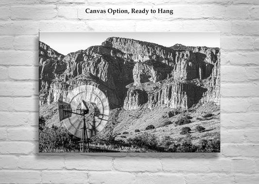 Muleshoe Ranch Arizona Desert Rugged Mountain Landscape Art