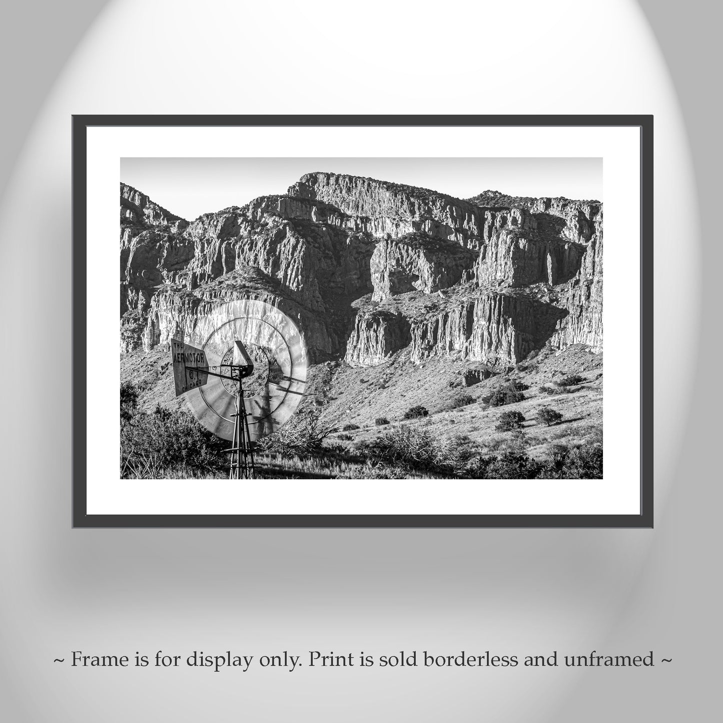 Muleshoe Ranch Arizona Desert Rugged Mountain Landscape Art