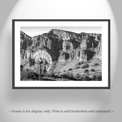 Muleshoe Ranch Arizona Desert Rugged Mountain Landscape Art