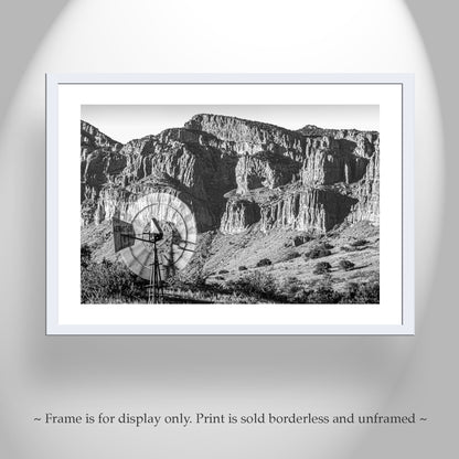 Muleshoe Ranch Arizona Desert Rugged Mountain Landscape Art