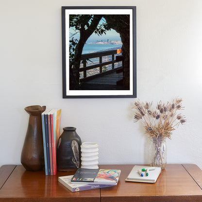 Mount Tamalpais Marin County Seascape Art Print